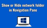 Instructions to hide the Network item in File Explorer Windows 11