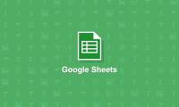 Introduction to the Google Sheets working screen
