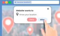 Is it safe to grant location permission to a website or app?