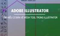 Learn the basics of the Mesh Tool in Illustrator.