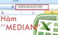 MEDIAN function in Excel, how to use and examples