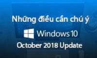 Important notes before updating to Windows 10 October 2018 v1809