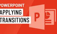 PowerPoint 2016: Apply transition effects