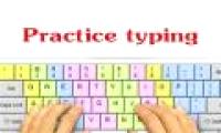 Practice typing with 10 fingers, effective 10-finger typing practice software.