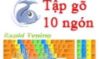 Practice typing with 10 fingers using Portable RapidTyping, improve your typing speed.