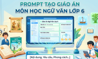 Prompt helps teachers prepare lesson plans and analyze Grade 6 Literature materials.