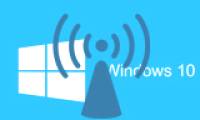 Creating a Wi-Fi hotspot on Windows 10 doesn't require any software.
