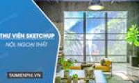 Sketchup interior and exterior design library