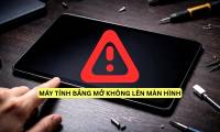 Tablet screen won't turn on? Causes and solutions.