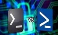 The difference between Command Prompt and Windows PowerShell