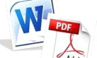 The difference between PDF and DOC