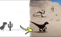 The game 'Dead Dinosaur' on Google Chrome is beautifully 3Dized, please experience it