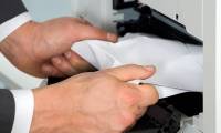 The printer can't get paper, what's wrong?