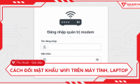 The quickest way to change your WiFi password on a computer or laptop.