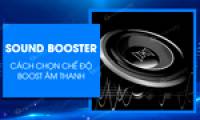 The simplest way to choose sound boost mode with Sound Booster