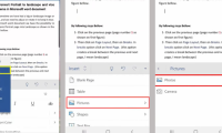 The simplest way to insert images into Word on Android and iPhone phones