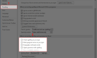 The simplest way to remove red underlines in Word!