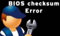 Troubleshooting and fixing the 'BIOS checksum Error' on your computer.