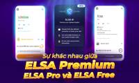 What are the differences between ELSA Free, ELSA Pro, and ELSA Premium?