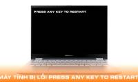 What does press any key to restart error mean? How to fix?