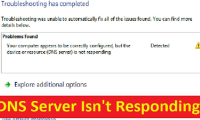 What is DNS server isn't responding error? How to fix the error effectively