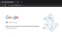 What is error 403 forbidden? Instructions on how to fix the error quickly and simply