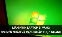 Yellow Laptop Screen: Causes and Quick Fixes
