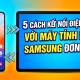 5 simple ways to connect your phone to a Samsung tablet.