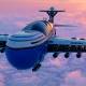 Admire the 'never landing' flying hotel powered by nuclear power