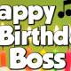 Funny and good birthday wishes for boss