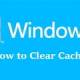 Clear the cache for Live Tiles on Windows 10