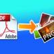 Convert PDF files to images using PDF-Xchange Viewer on your computer.