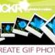 Create animated images online using Gickr.