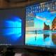 Display the taskbar on one screen with Windows 10.