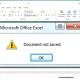Photo of Excel error Document not saved, super good fix
