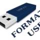 Format, format USB properly