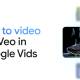 Guide to creating short AI videos using Google Vids