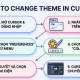 How to change the theme in Cursor