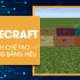How to craft and use signs in Minecraft