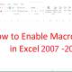 Photo of How to enable and disable macros in Excel