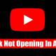 How to fix the error of not being able to open YouTube links using the application