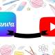 How to insert YouTube videos into a document in Canva