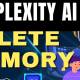 How to manage storage in Perplexity AI