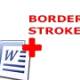 How to quickly create borders in Word documents.