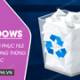 How to recover deleted files from the Recycle Bin