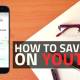 How to save data YouTube uses