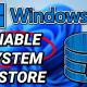 How to enable or disable System Restore on Windows