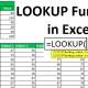 How to use the LOOKUP function in Excel - Data search function