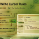 How to write general rules in Cursor - Creating general rules in Cursor