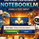 Instructions on creating a new notebook in NotebookLM by pasting copied text.